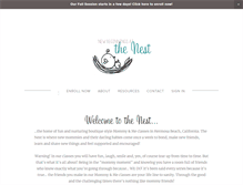 Tablet Screenshot of newbeginningsatthenest.com